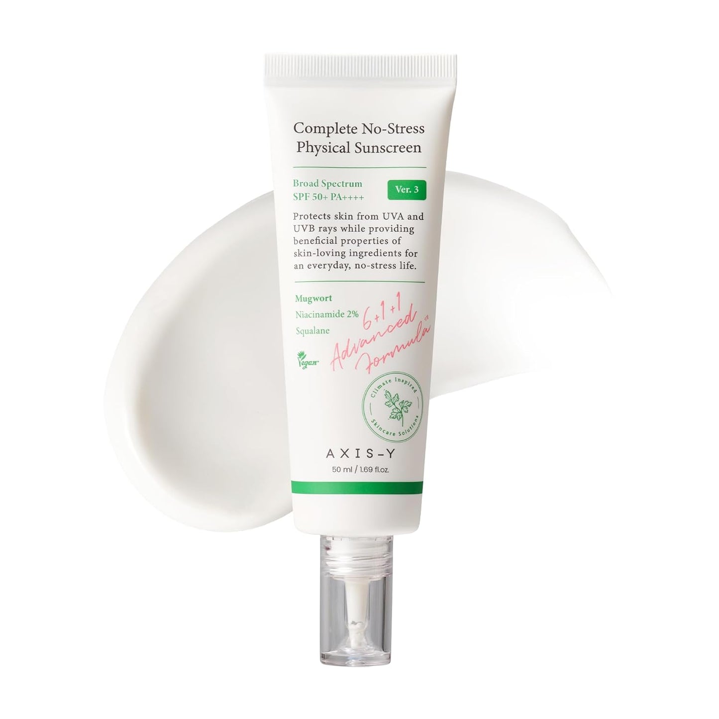 AXIS-Y Complete No-Stress Physical Sunscreen-(1.69 fl. oz)