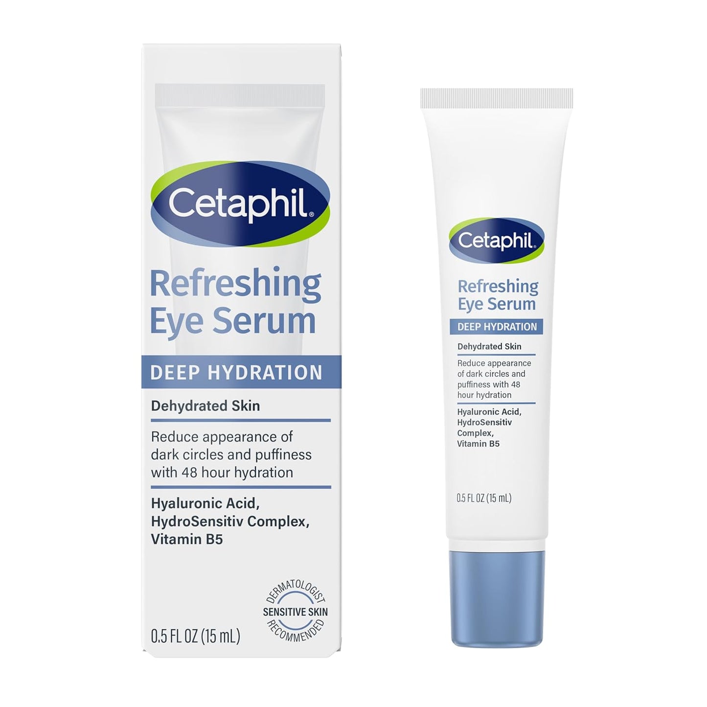 CETAPHIL Deep Hydration Refreshing Eye Serum, 0.5 fl oz