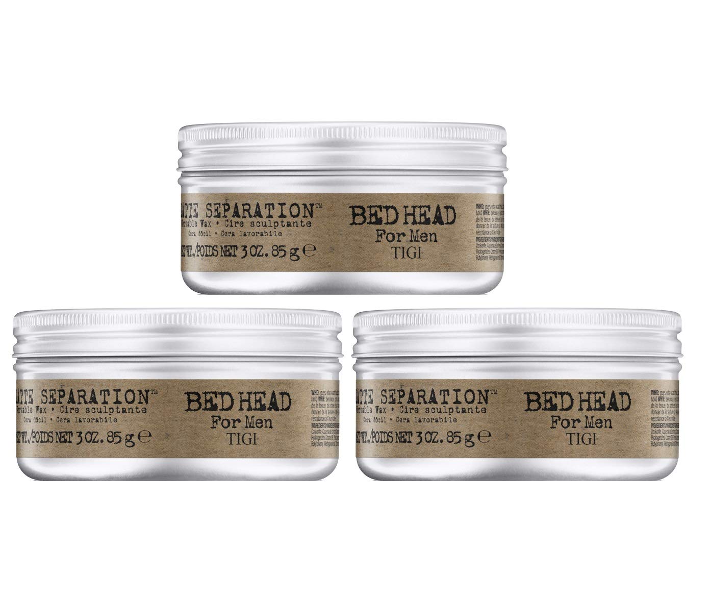 TIGI Bed Head para hombre cera maleable mate