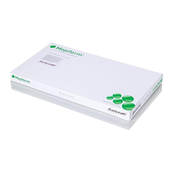 Molnlycke Mepiform with Safetac Technology 4"x7" - 5 Count