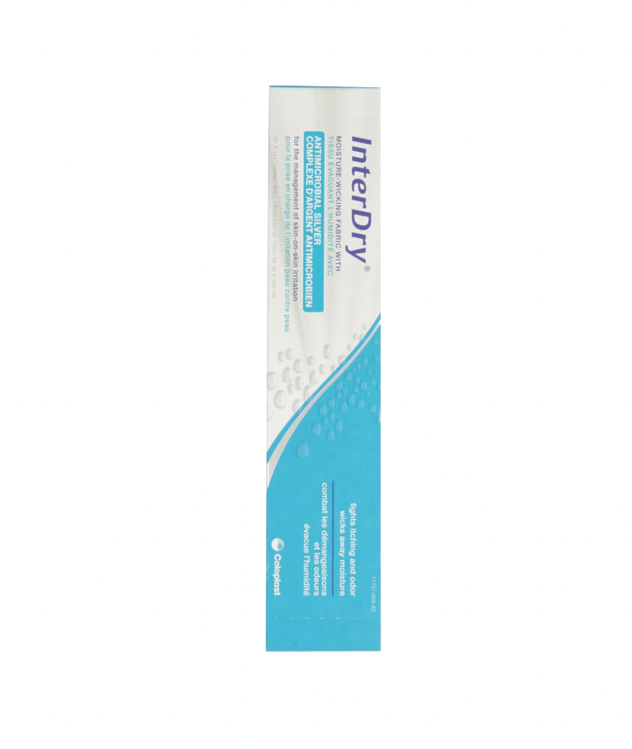 InterDry Sterile Silver Moisture Wicking Fabric Roll -(10 x 144)