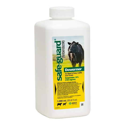 Safe-Guard Dewormer Suspension for Beef 33.8 Oz