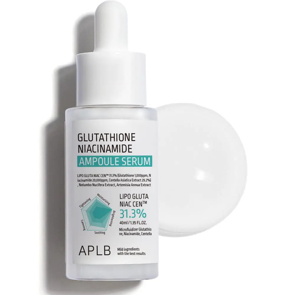 APLB Glutathione Niacinamide Ampoule Serum 1.35 Oz