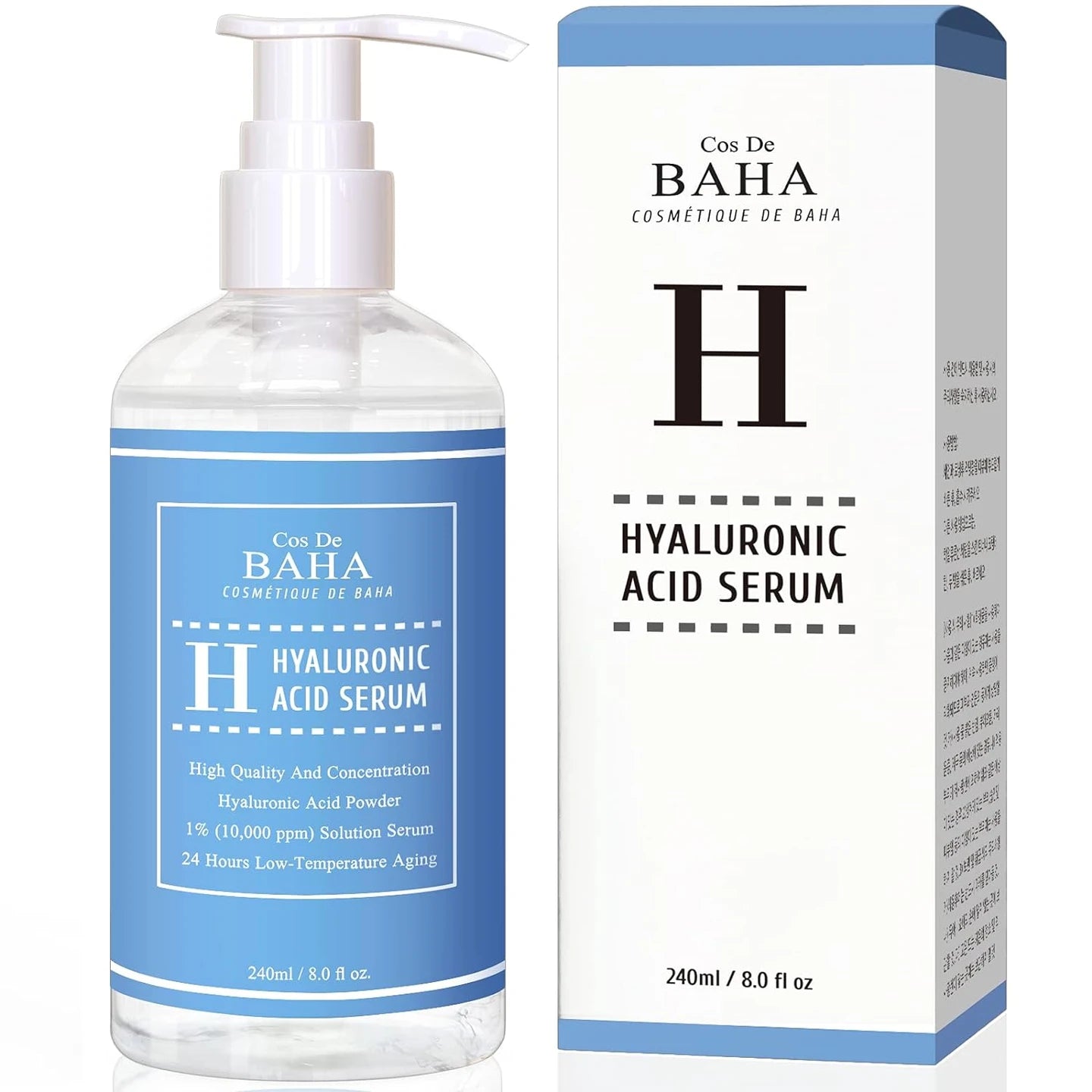 Pure Hyaluronic Acid 1% Powder Serum for Face 10000ppm