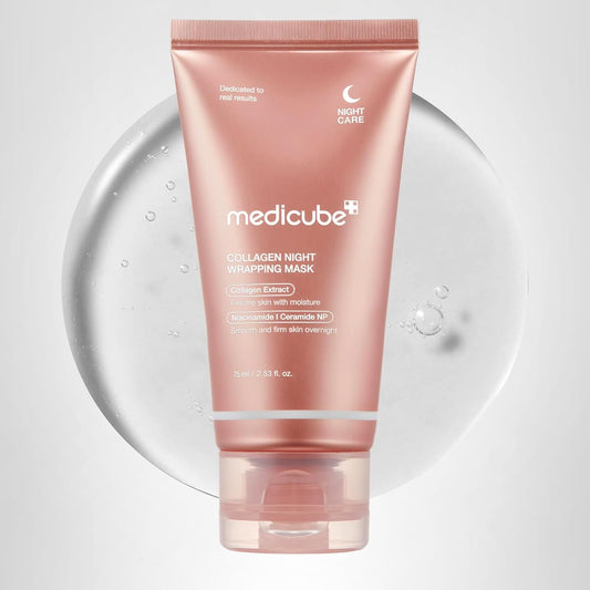 Medicube Collagen Overnight Wrapping Peel Off Facial Mask Pack - 2.53 fl oz
