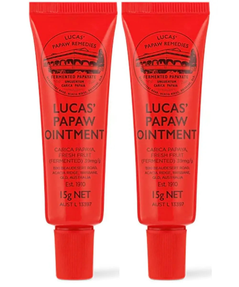 Lucas Papaw Ointment 15g (2 Pack)