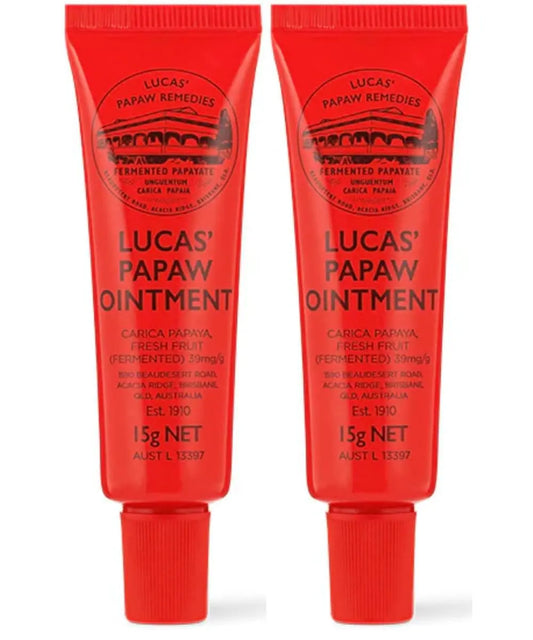 Lucas Papaw Ointment 15g (2 Pack)