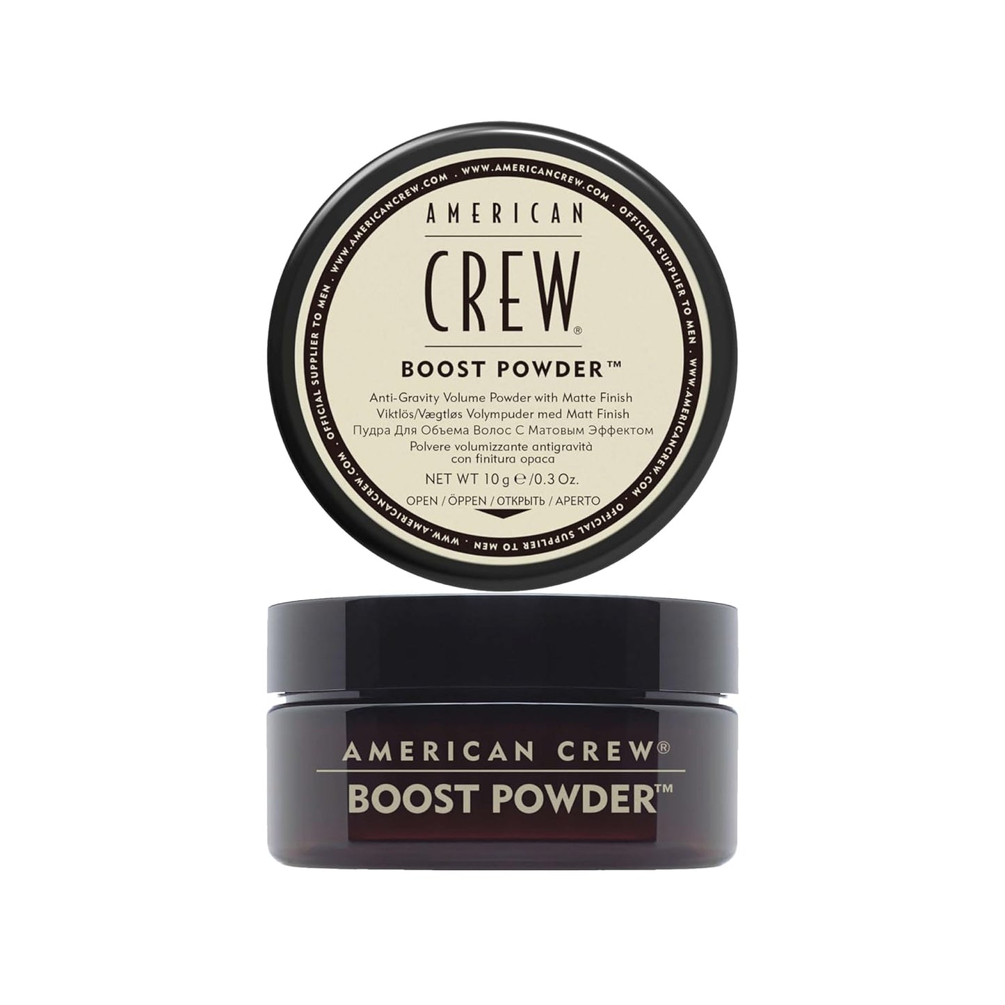 American Crew Men's Hair Boost Powder, Provides Lift & Volume, 0.3 Oz (Pack of 1)