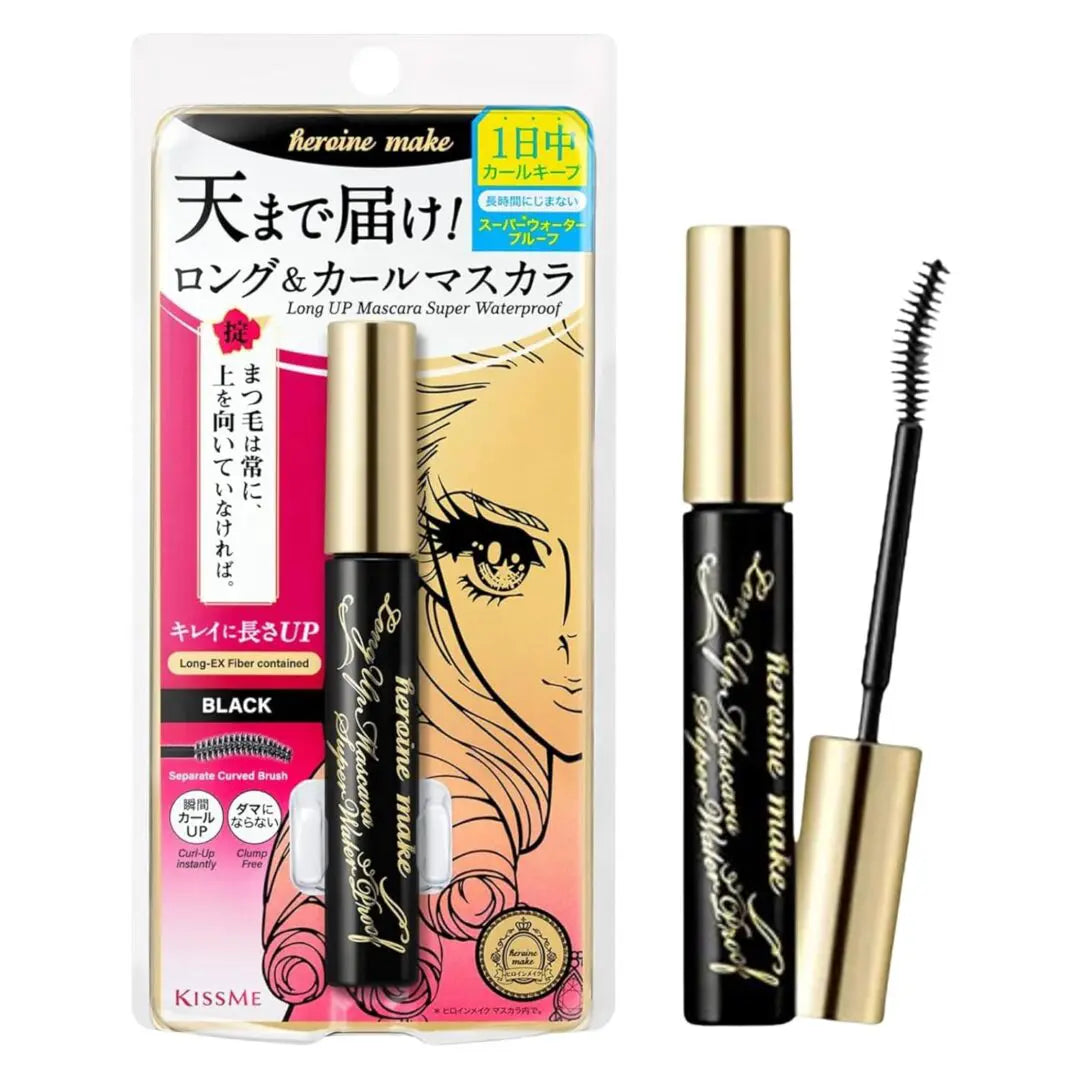 HEROINE MAKE by KISSME Waterproof Mascara Black WP 01