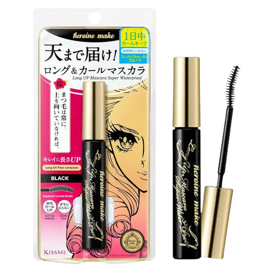 HEROINE MAKE by KISSME Waterproof Mascara Black WP 01