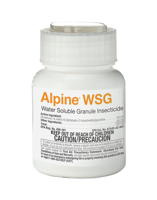 BASF Alpine WSG Water Soluble Granule Insecticide - 200 grams