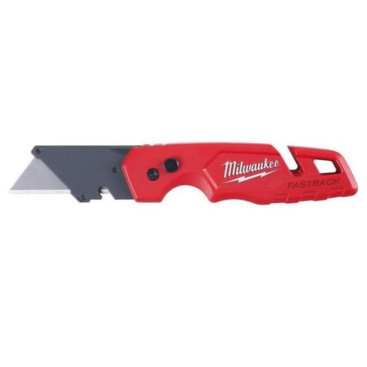 Milwaukee 48-22-1901 Fastback Press and Flip Utility Knife with Belt Clip and Onboard Wire Stripping