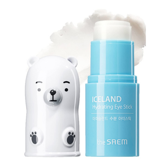 THESAEM Iceland Hydrating Eye Stick 0.24oz – Cooling Eye Balm for Dark Circles