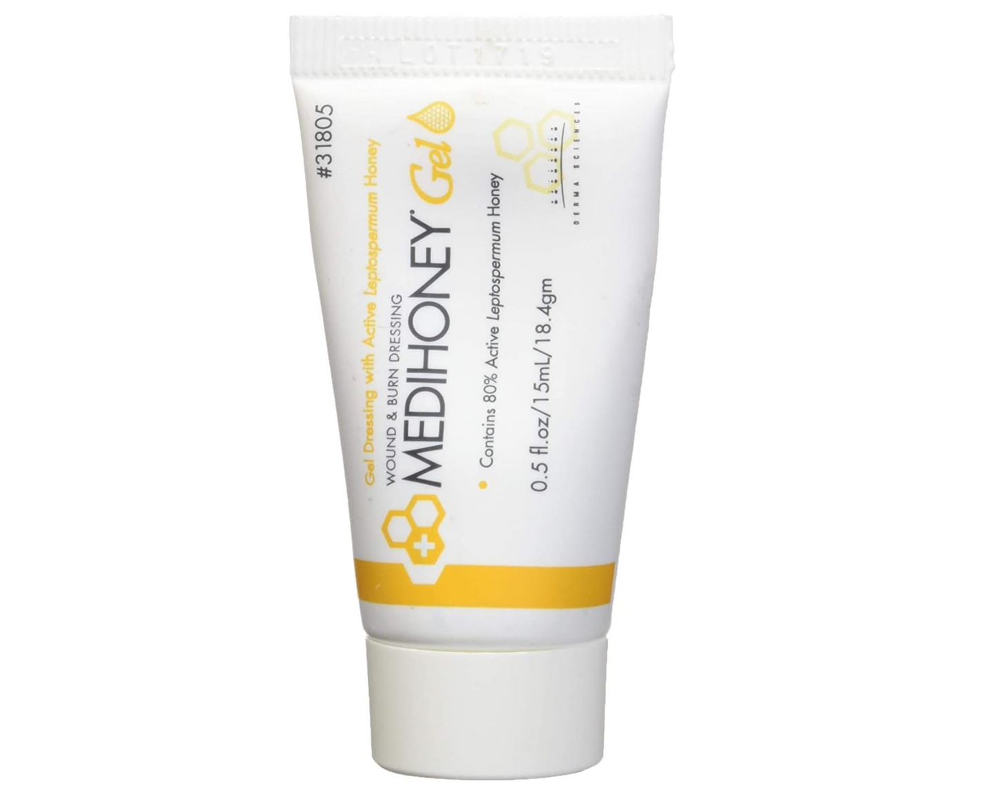 Improved Medihoney Gel Wound and & Burn Dressing from Derma Sciences, 0.5 oz,